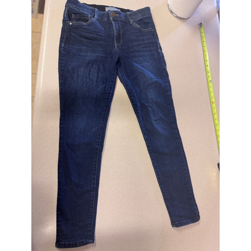 Wit & Wisdom Ab-solution Skinny Jeans Dark Wash‎ Indigo Blue Size 2